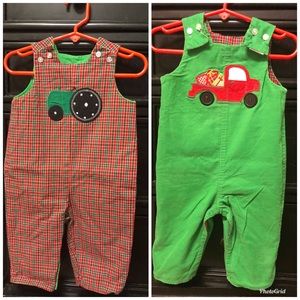 9 month The Bailey Boys Reversible Romper
